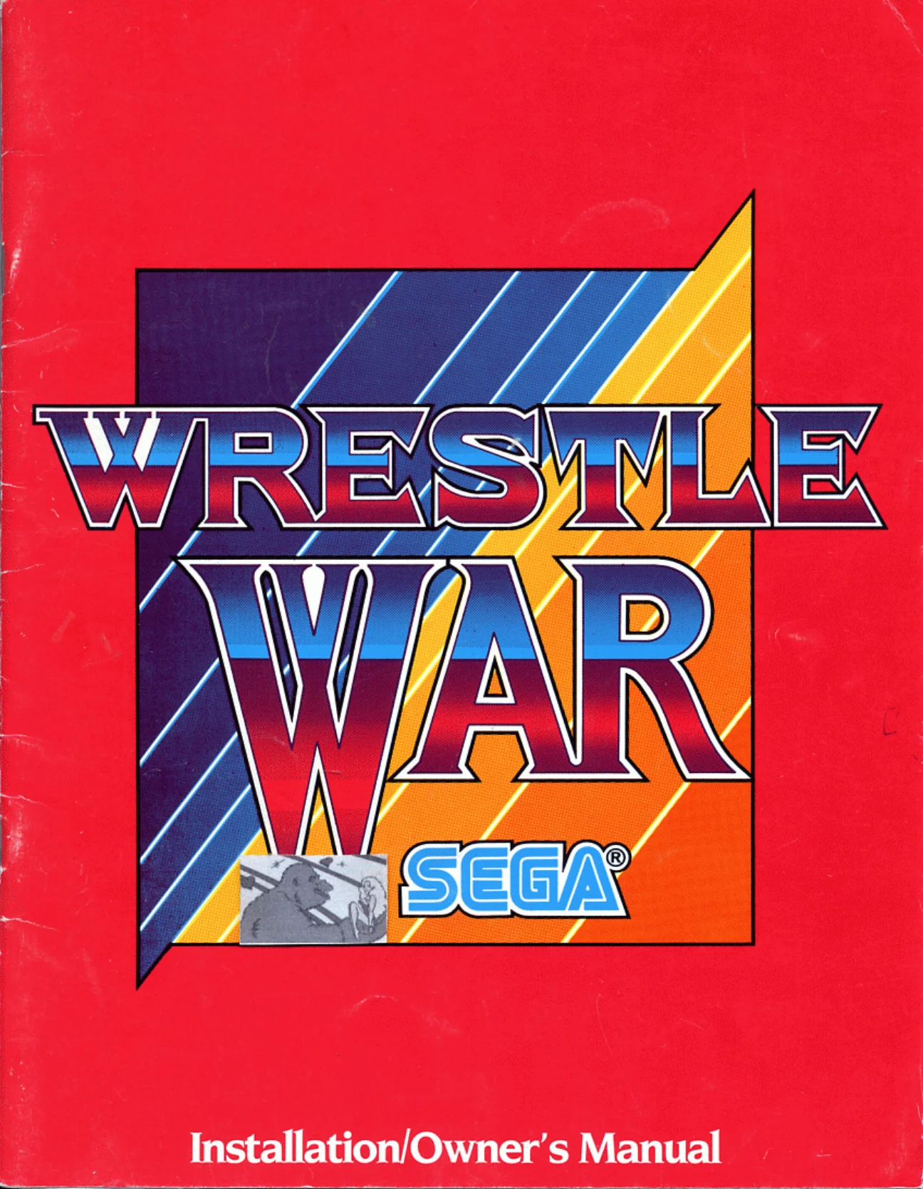 wrestle war manual|sega|games|.webp