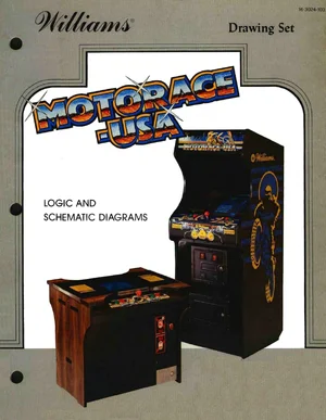 motorace usa drawing package manual|williams|schematics-and-wiring|.webp
