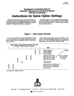 asteroids deluxe co-165-01 manual|atari|games|2nd printing.webp