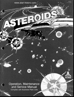 asteroids tm-143 manual|atari|games|1st printing, bad scan.webp