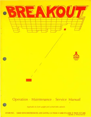 breakout tm-058 edition manual|atari|games|.webp