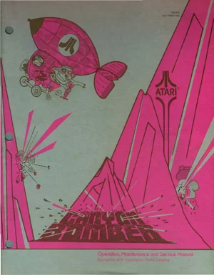 canyon bomber tm-097 manual|atari|games|2nd printing.webp