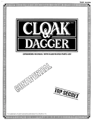 cloak dagger with illustrated lists parts list|atari|games|.webp