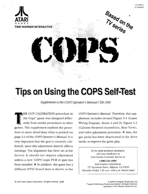 cops co-398-01 manual|atari|games|1st printing.webp