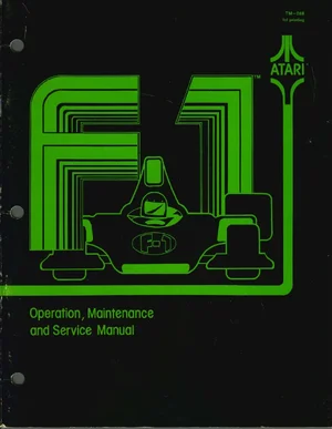 f 1 tm-088 manual|atari|games|1st printing.webp