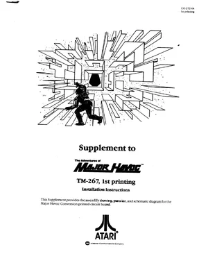major havoc co-252-04 manual|atari|games|1st printing.webp