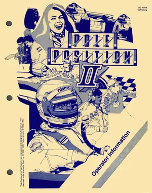 pole position ii manual|atari|games|1st printing.webp