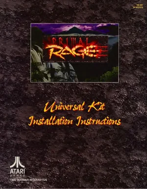 primal rage tm-397 universal conversion kit instructions|atari|games|1st printing.webp