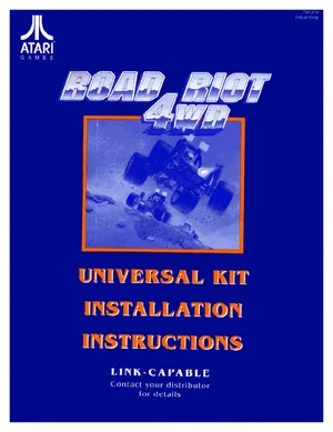 road riot 4wd universal installation instruction manual|atari|games|.webp