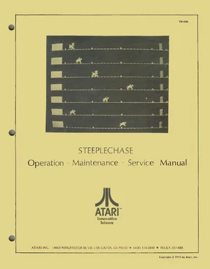 steeplechase tm-046 manual|atari|games|.webp