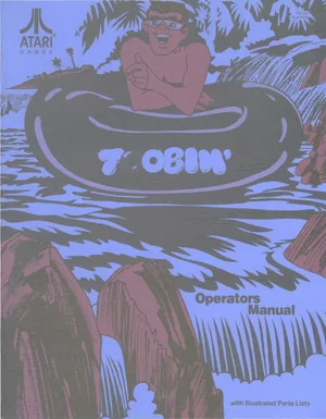 toobin tm-320 manual|atari|games|1st printing.webp