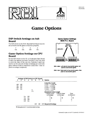 vs rbi baseball co-321 01 manual|atari|games|1st printing.webp