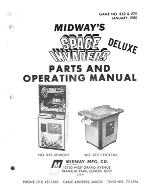 space invaders deluxe manual|bally-midway|games|.webp