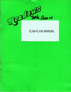 flim flam manual|bally-midway|games|.webp