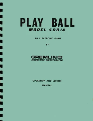 play ball model 4001a service manual|bally-midway|games|.webp