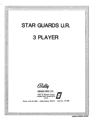 star guards 3 player manual|bally-midway|games|.webp