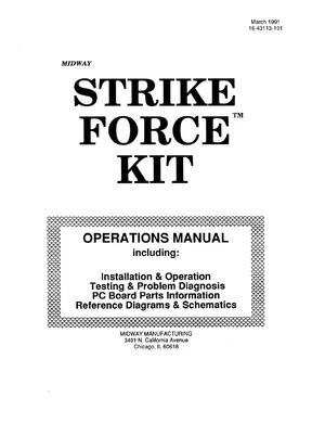 strike force operation manual|bally-midway|games|.webp