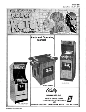the adventures of robby roto operation manual|bally-midway|games|.webp