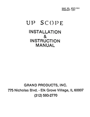 up scope manual|bally-midway|games|.webp