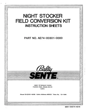night stocker field conversion kit instructions|bally-sente|games|.webp