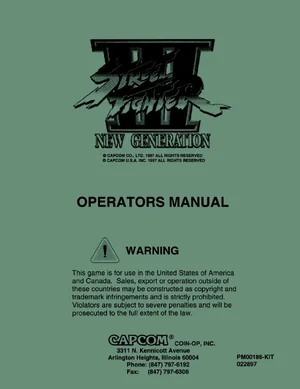 sf 3new generation manual|capcom|games|.webp