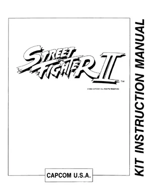 street fighter 2 manual|capcom|games|.webp