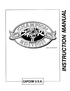 street fighter ii-ce manual|capcom|games|.webp