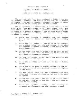 tailgunner ii joytick firebutton modification service manual|cinematronics|games|.webp