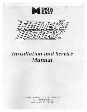 fighters history manual|data-east|games|.webp