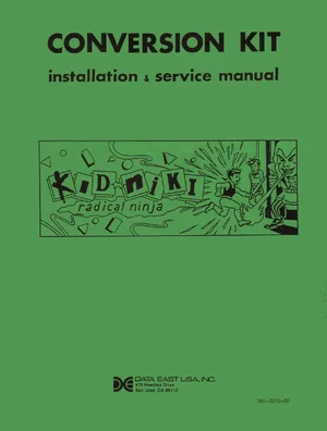 kid niki radical ninja conversion kit instructions|data-east|games|.webp