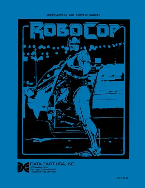 robo cop installation service manual|data-east|games|.webp