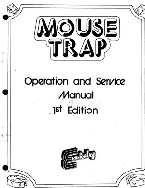 mouse trap service manual|exidy|games|.webp