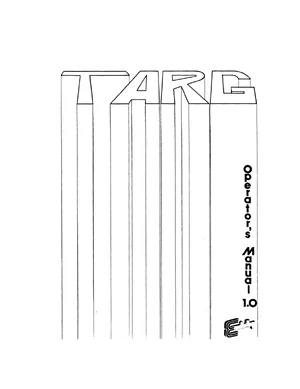 targ v 1 0 manual|exidy|games|v1.webp