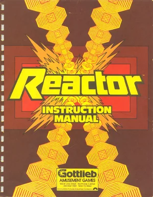 reactor manual|gottlieb|games|.webp