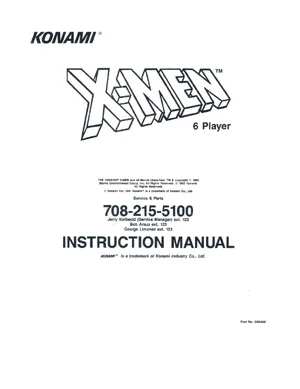 x-men manual|konami|games|.webp