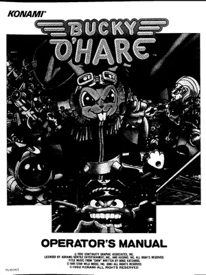 bucky o hare operation manual|konami|games|.webp