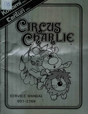 circus charlie service manual|konami|games|.webp
