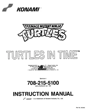 turtlesin time manual|konami|games|.webp