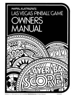 las vegas mattel owner's manual|mattel|games|.webp