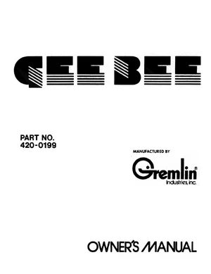 gee bee manual|namco|games|.webp