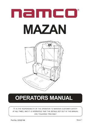 mazan manual|namco|games|.webp