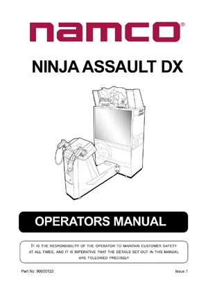 ninja assault deluxe manual|namco|games|.webp