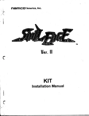 soul edge ver ii installation manual|namco|games|.webp