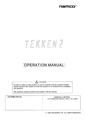 tekken 2 operation manual|namco|games|.webp