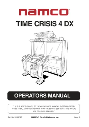 time crisis 4 issue 2 manual|namco|games|.webp