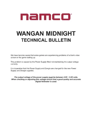 wangan midnight update 1 manual|namco|games|.webp