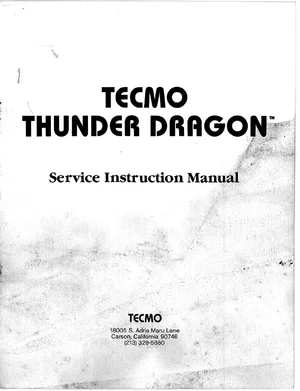 thunder dragon manual|nichibutsu|games|.webp
