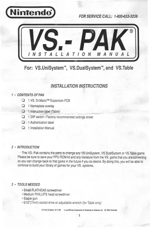 arcade vs dr mario by installation instruction manual|nintendo|games|.webp