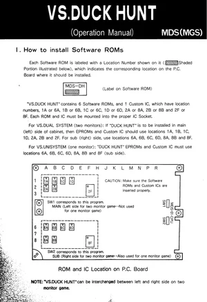 vs duckhunt manual|nintendo|games|.webp