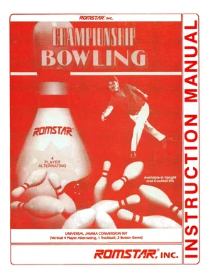 championship bowling manual|romstar|games|.webp
